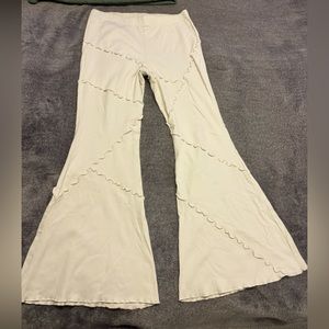 Wild Fable Cream Flare Pants